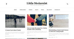 Desktop Screenshot of littlemodernist.com